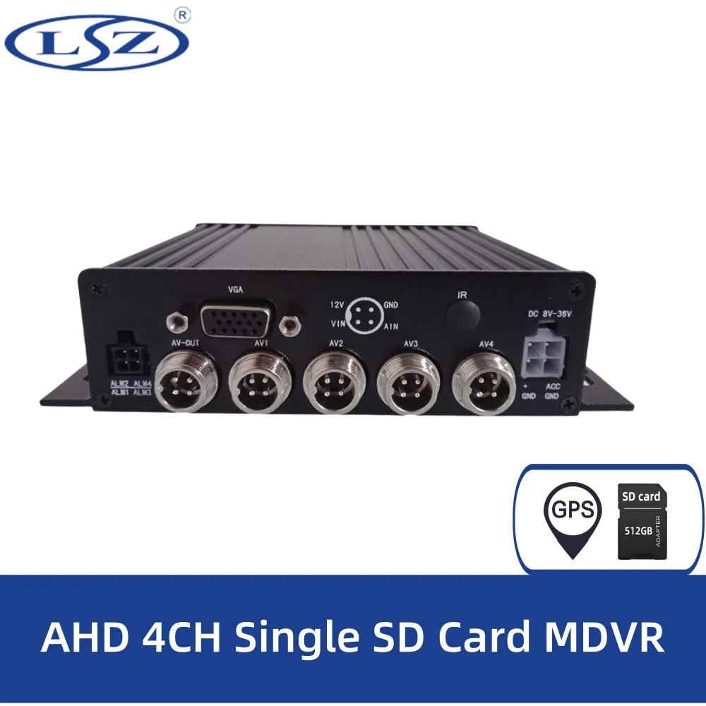  Ʈ GPS  4CH SD ī  DVR , AHD 1080P MDVR